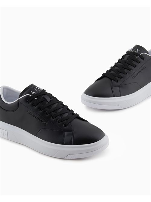 shoes man black ARMANI EXCHANGE | XUX123XV534/00002